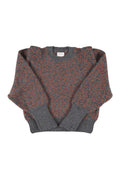 PULL LEOPARD GRIS