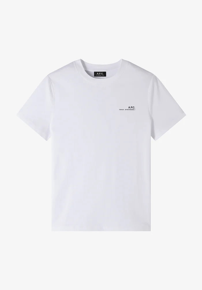 T-shirt STANDARD ITEM blanc/noir