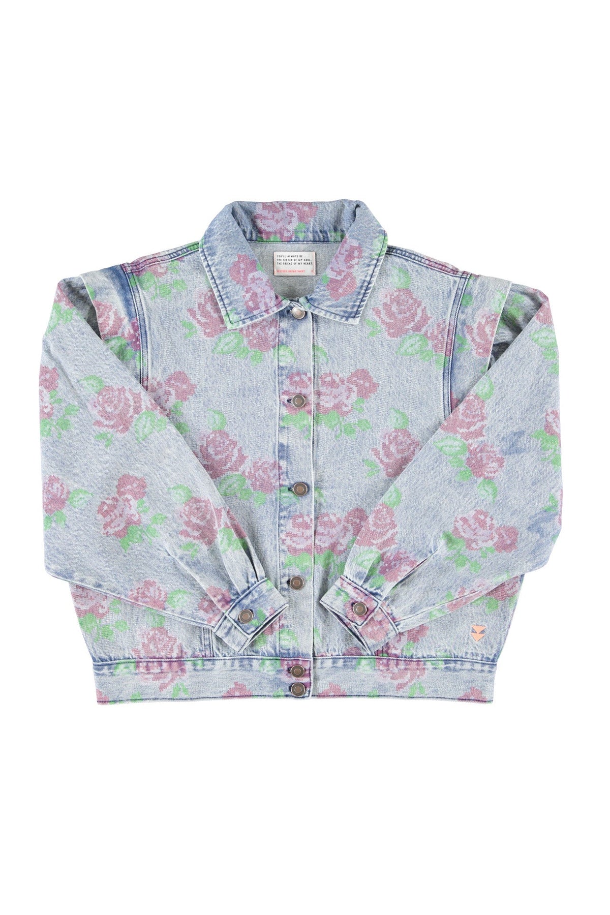 VESTE À FLEURS